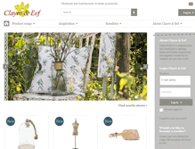 Tablet Screenshot of clayre-eef.com